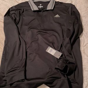 NWT Mens XL adidas 1/4 zip golf jacket